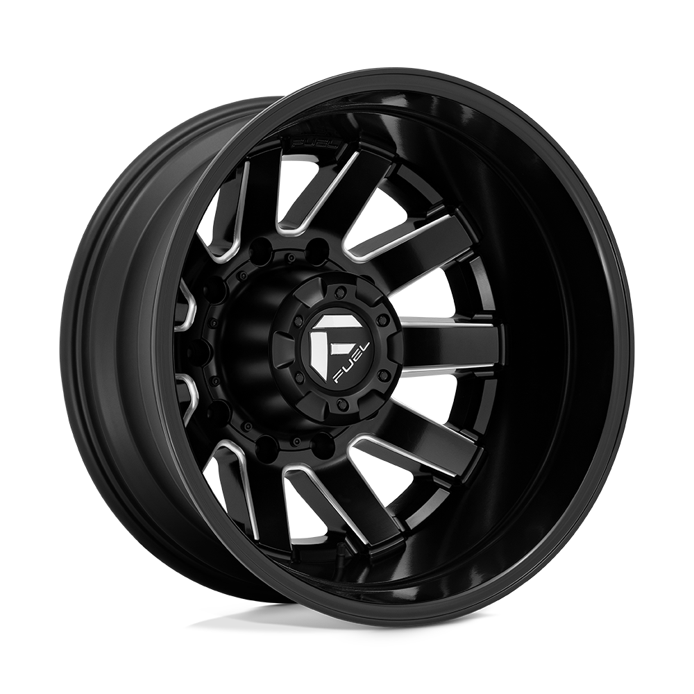 Fuel Offroad Maverick Matte Black Milled 17x6.5 8x165.1 (8x6.5) Dually Wheels