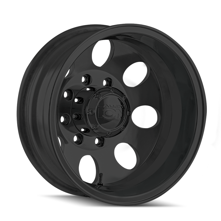 ION Alloy Type 167 Matte Black 17x6.5 8x200 Dually Wheels