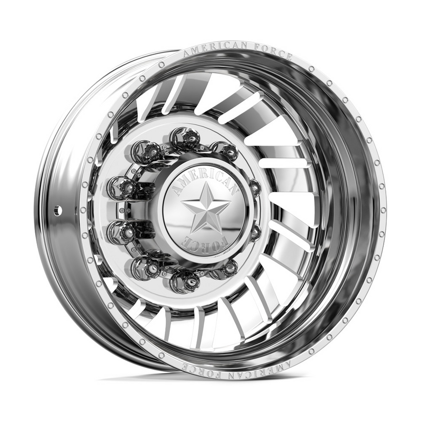 American Force 670 Shift SD Polished 24x12 10x225 Dually Wheels
