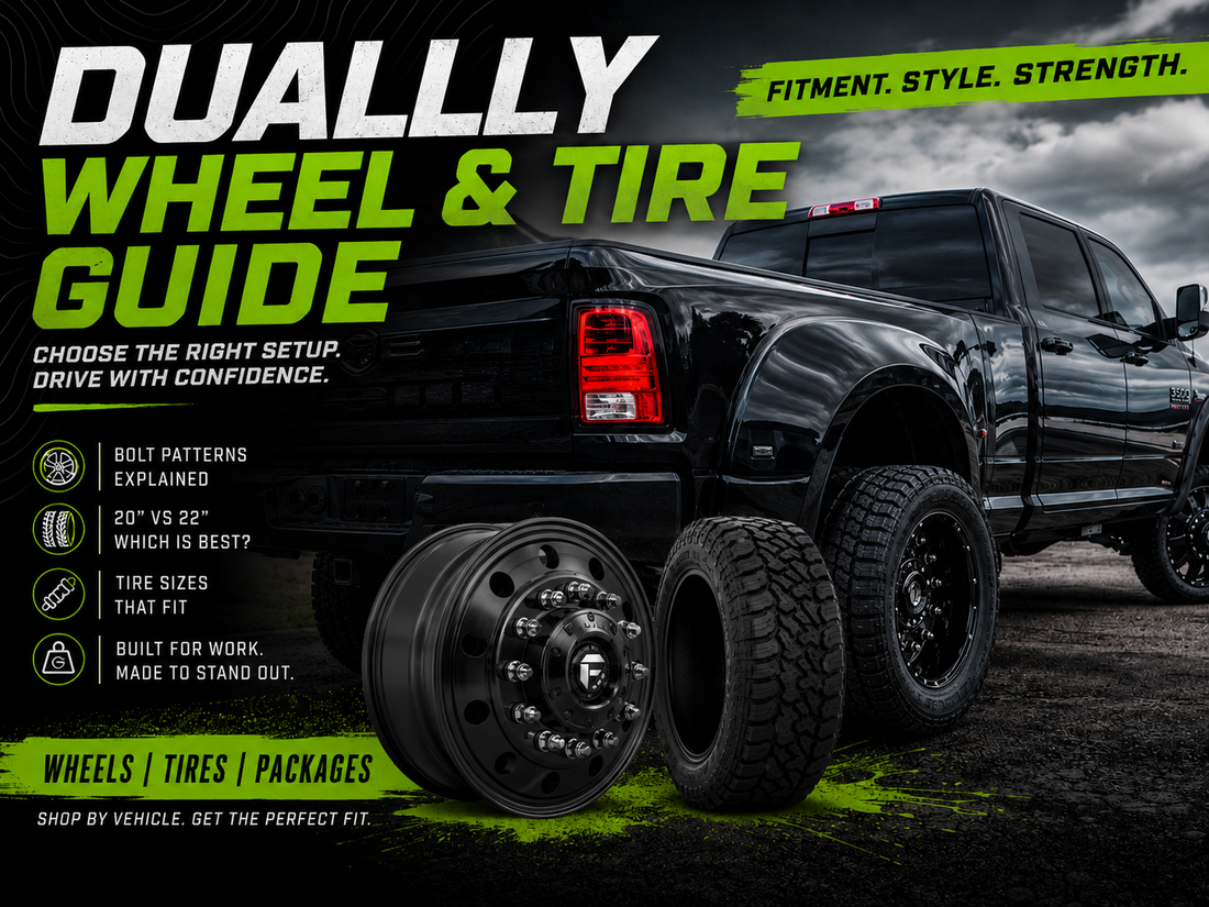 Dually Wheel and Tire Fitment Guide | Best Sizes & Packages