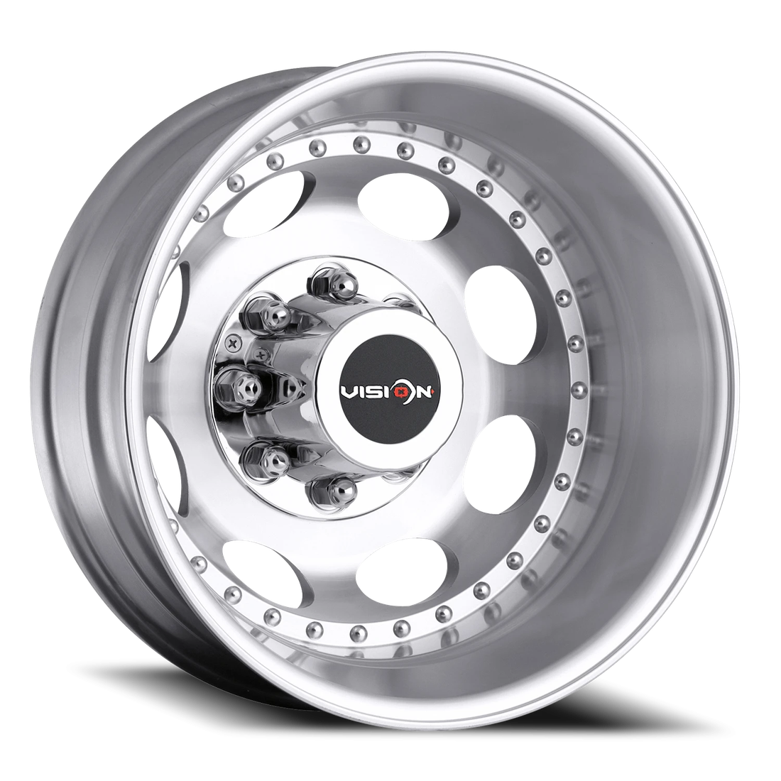 Vision 181 Hauler Machined 16x6 8x170 Dually Wheels