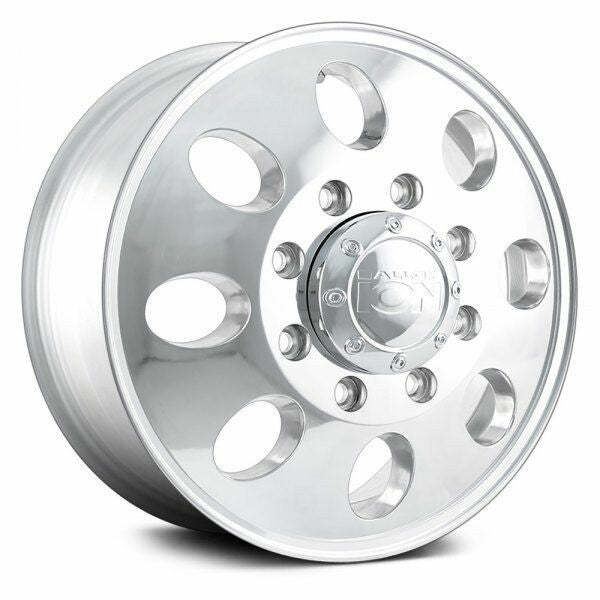 ION Alloy Type 167 Polished 20x8.25 8x200 Dually Wheels