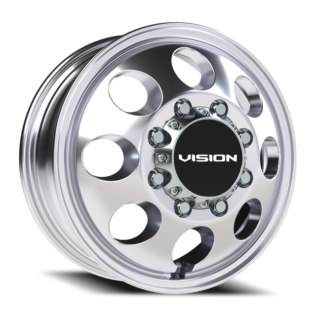 Vision 56 Midway Polished 17x6.5 8x165.1 (8x6.5) Dually Wheels