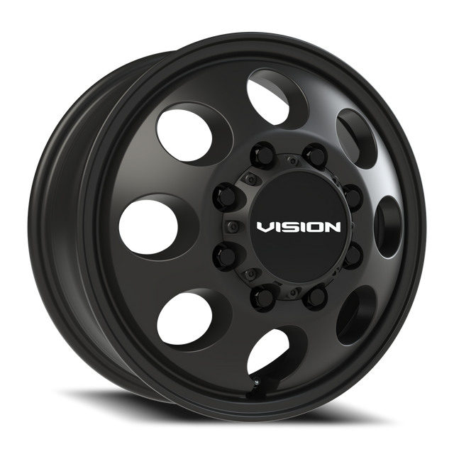 Vision 56 Midway Satin Black 16x6 8x165.1 (8x6.5) Dually Wheels