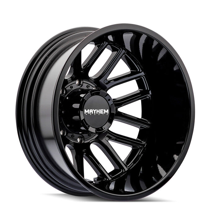 Mayhem Cogent Dually 20x8.25 Wheels & Nitto Tires Trail Grappler M/T 285/60R20 Tires - 20" Dually Package
