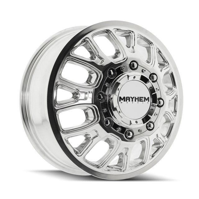 Mayhem Cogent Polished 17x6.5 8x210 Dually Wheels