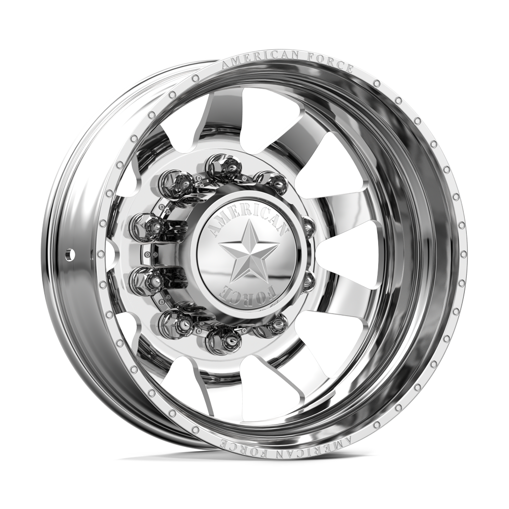 American Force Independence Polished 24x8.25 24" Dually Wheels