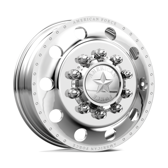 American Force Classic Polished 28x8.25 28" Dually Wheels