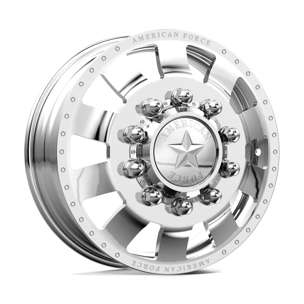 American Force Bolt Polished 28x8.25 28" Dually Wheels