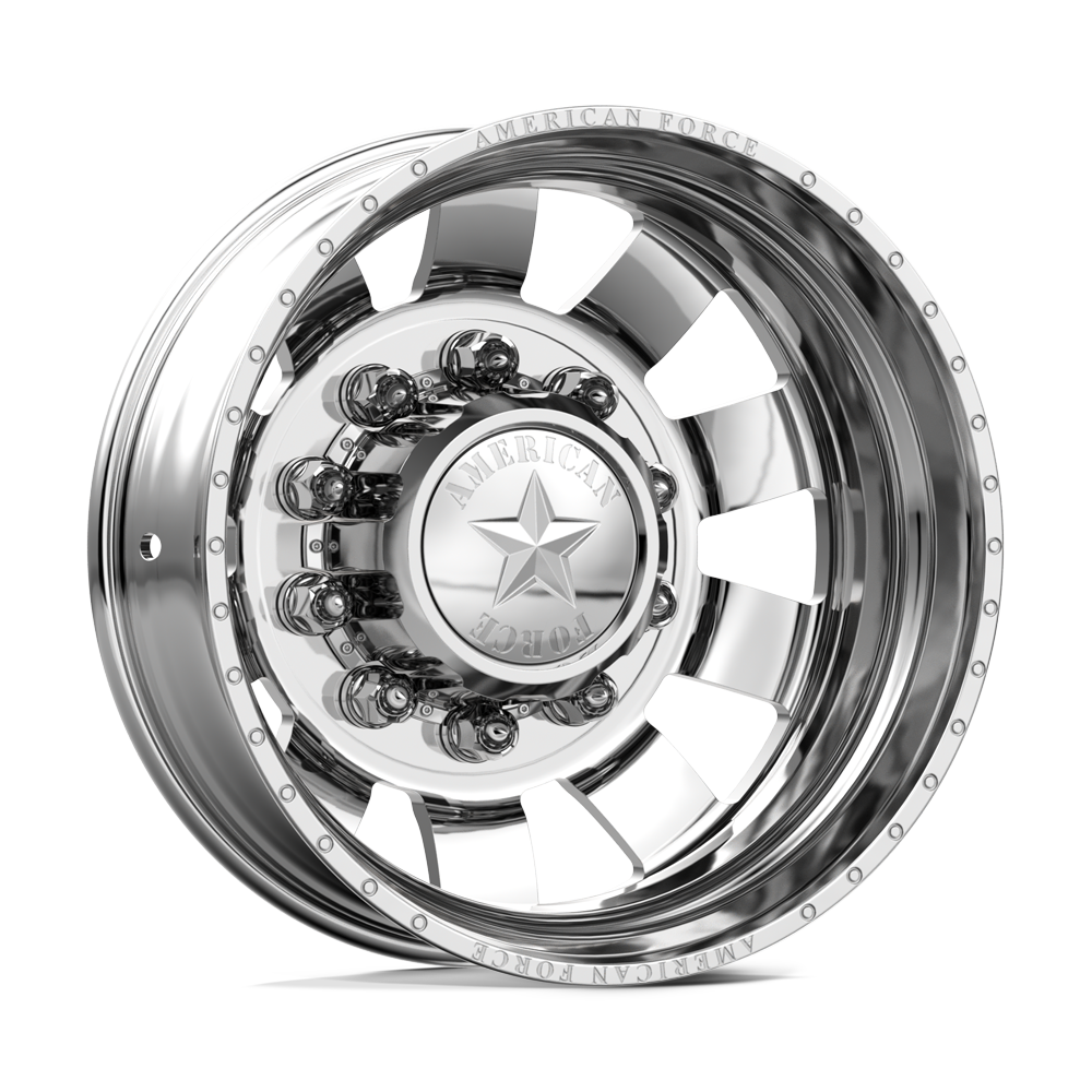 American Force Bolt Polished 28x8.25 28" Dually Wheels