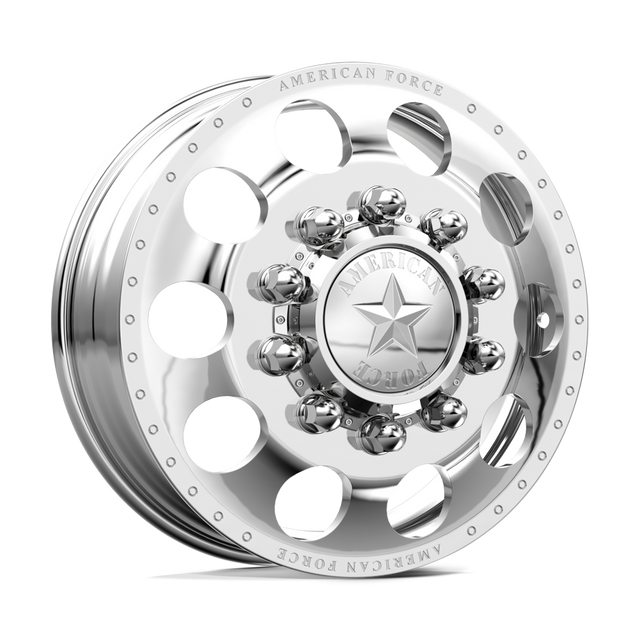 American Force Holes Polished 28x8.25 28" Dually Wheels