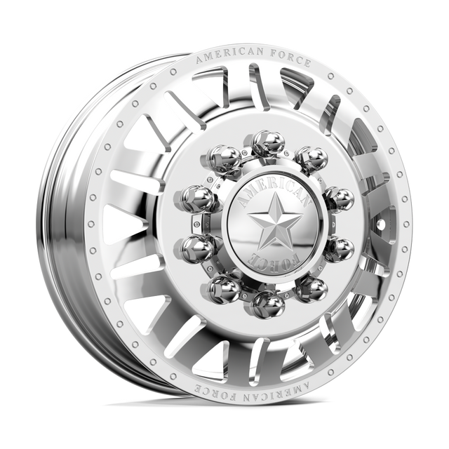 American Force Liberty Polished 22x8.25 22.5" Dually Wheels