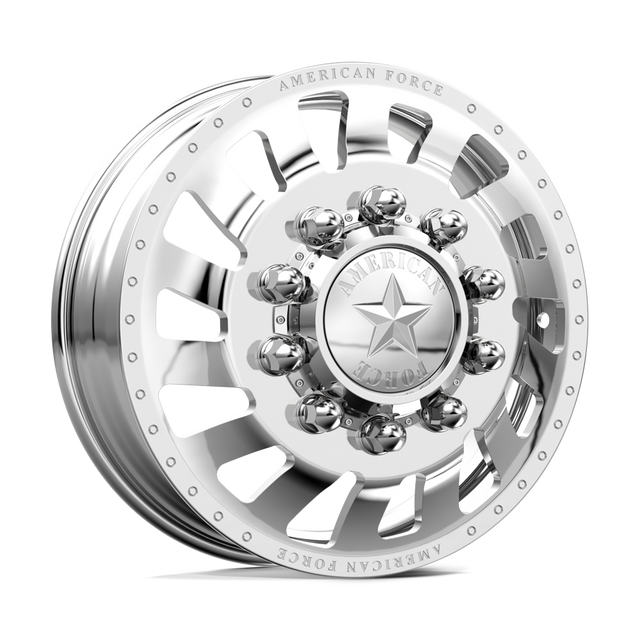 American Force Zink Polished 28x8.25 28" Dually Wheels