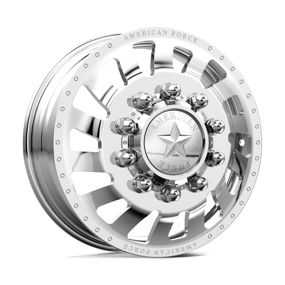 American Force Zink Polished 28x8.25 28" Dually Wheels