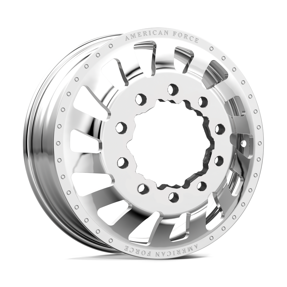 American Force Zink Polished 26x8.25 26" Dually Wheels