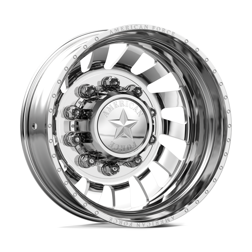 American Force Zink Polished 28x8.25 28" Dually Wheels