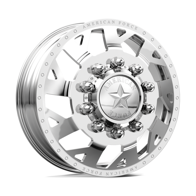 American Force Man O'War Polished 28x8.25 28" Dually Wheels