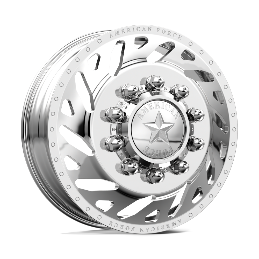 American Force Trek Polished 22x8.25 22" Dually Wheels