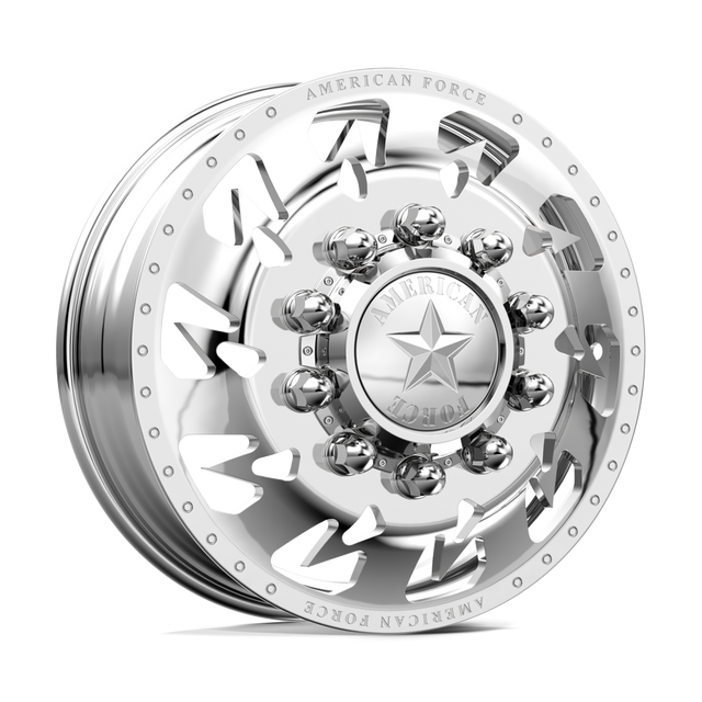 American Force Sideways Polished 26x8.25 26" Dually Wheels