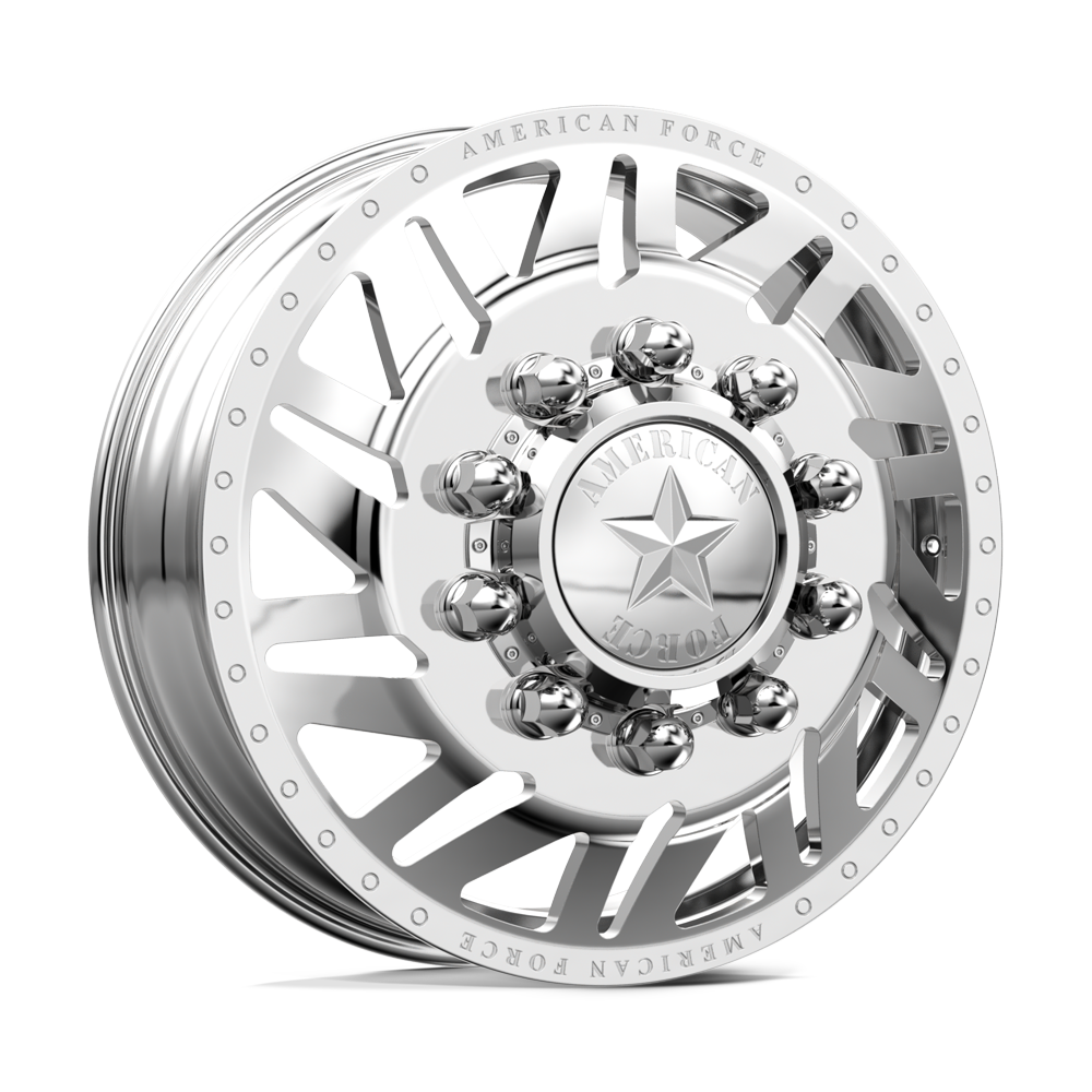 American Force Siege Polished 22x8.25 22" Dually Wheels