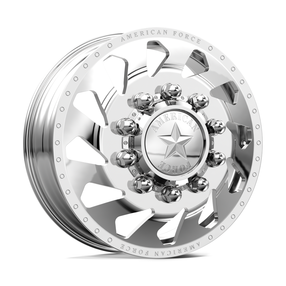 American Force Thunder Polished 28x8.25 28" Dually Wheels