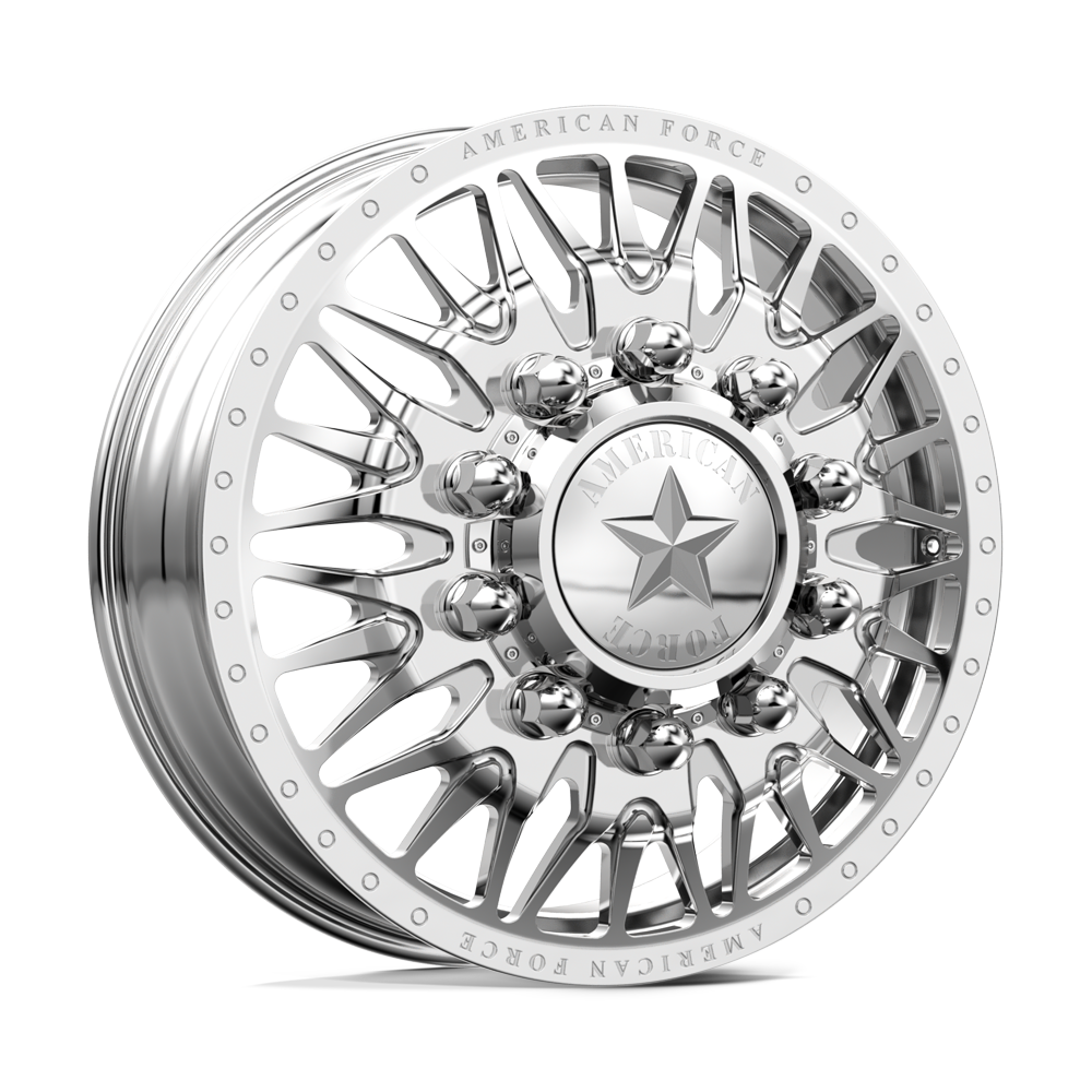 American Force Plague Polished 22x8.25 22" Dually Wheels