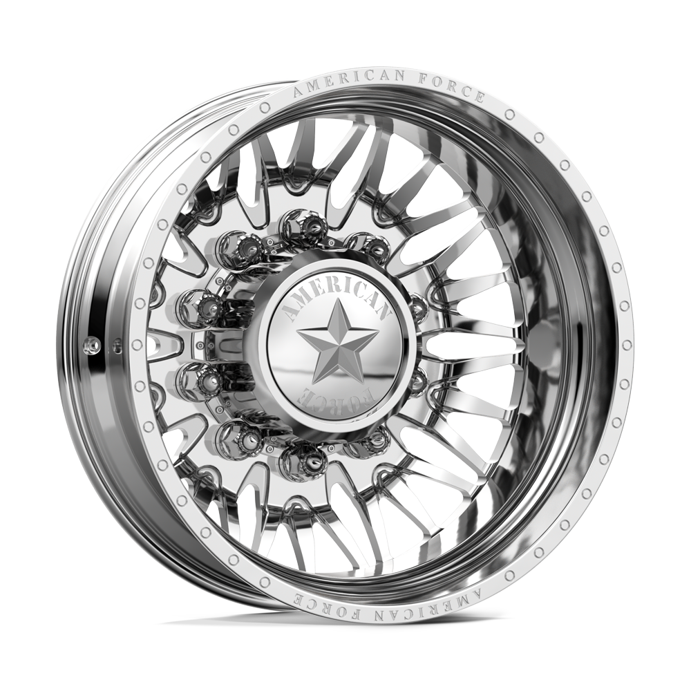 American Force Plague Polished 26x8.25 26" Dually Wheels