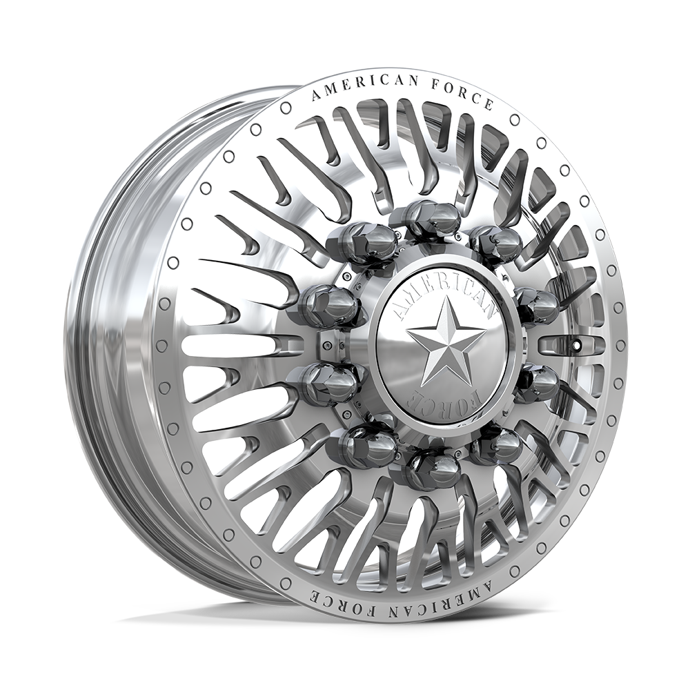 American Force Business Polished 26x8.25 26" Dually Wheels