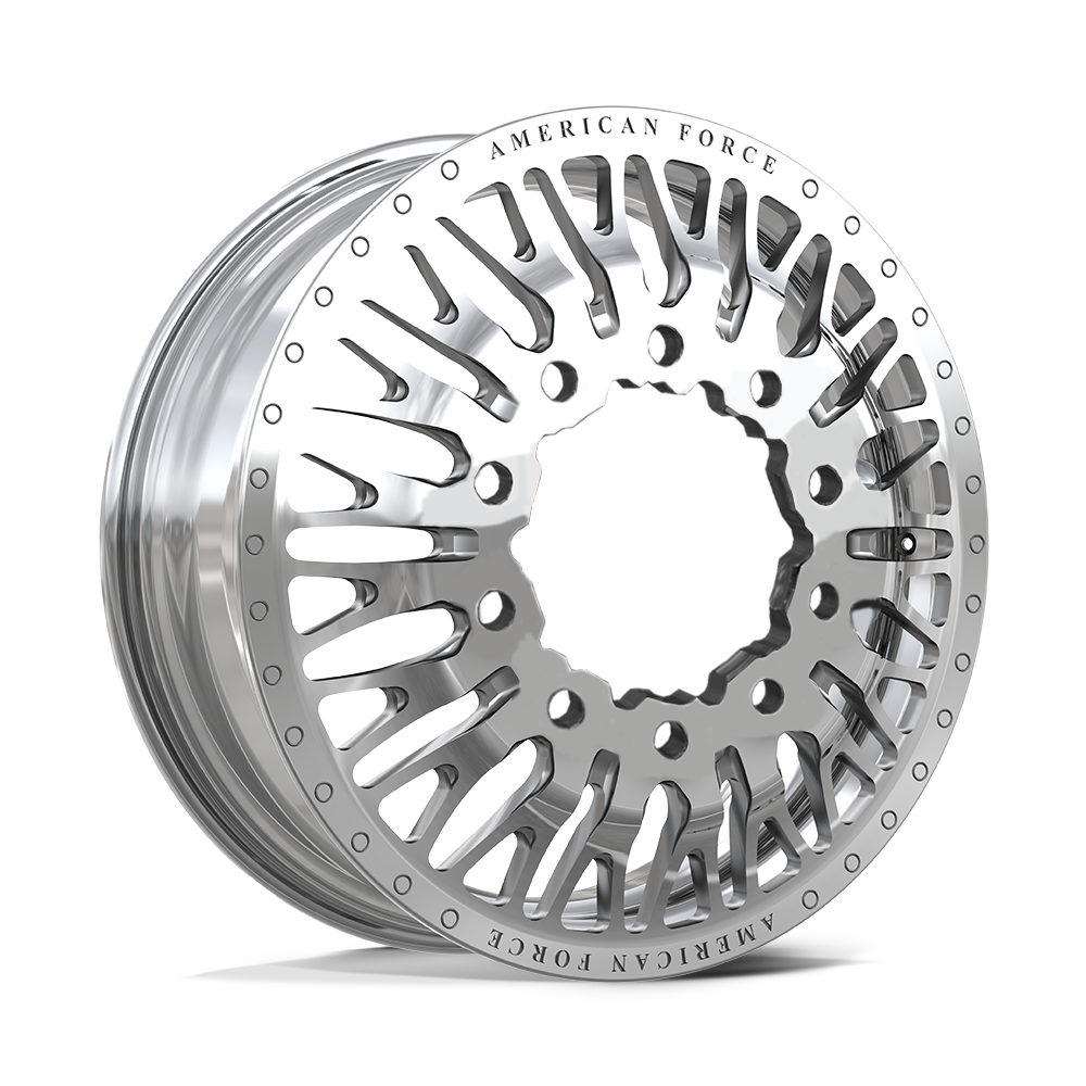 American Force Business Polished 30x8.25 30" Dually Wheels