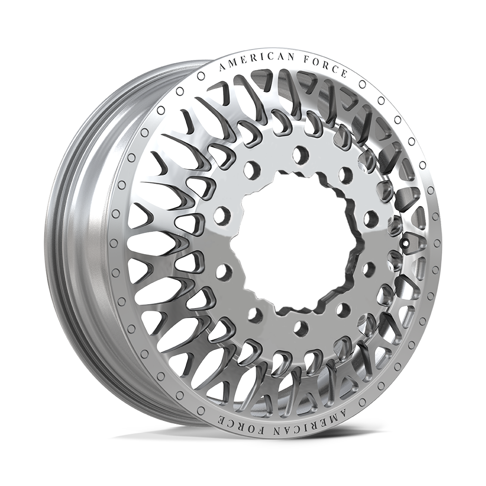 American Force Covert Polished 30x8.25 30" Dually Wheels