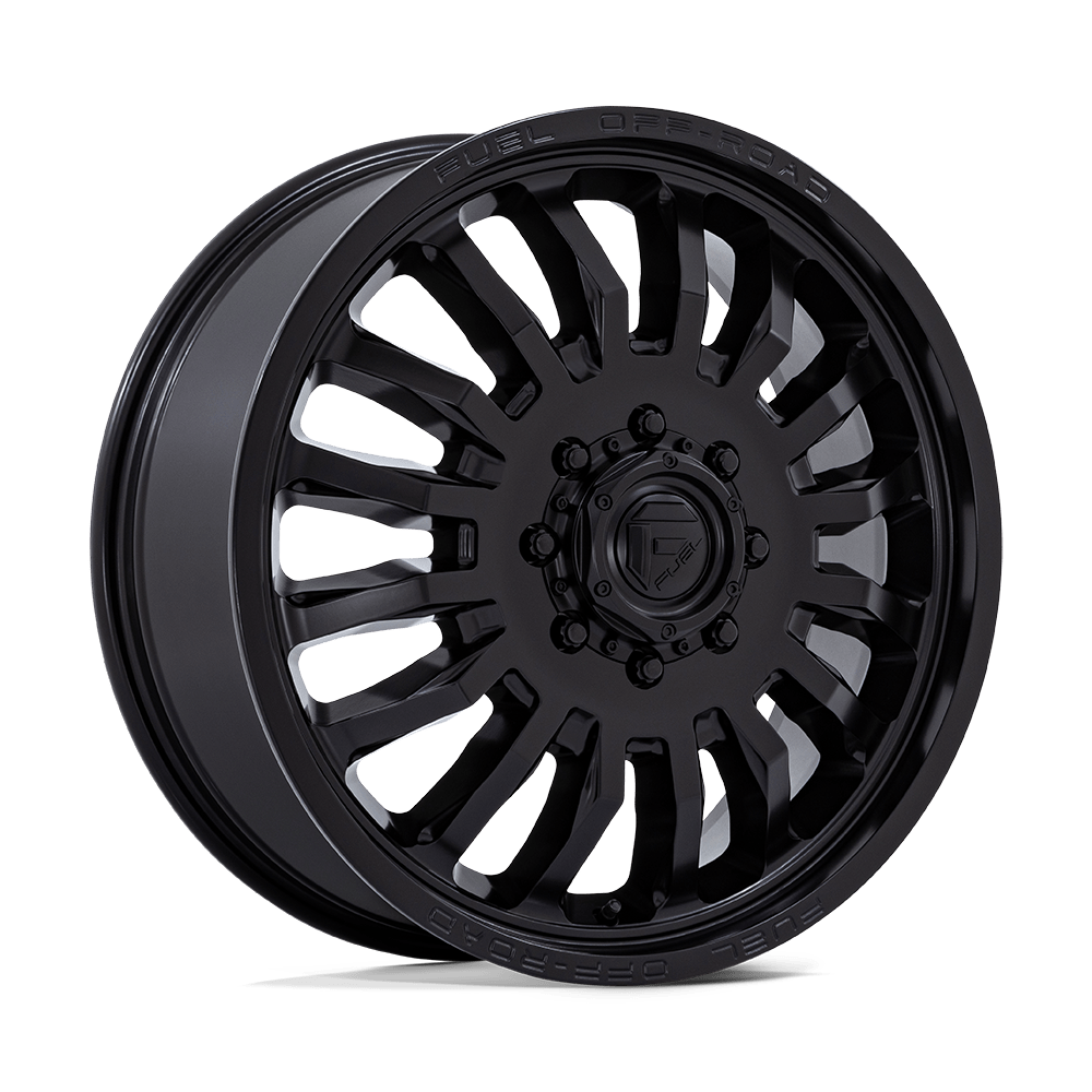 Fuel Offroad ARC Blackout 20x8.25 Wheels & Atturo Tires Trail Blade X/T 295/60R20 Tires - 20" Dually Package