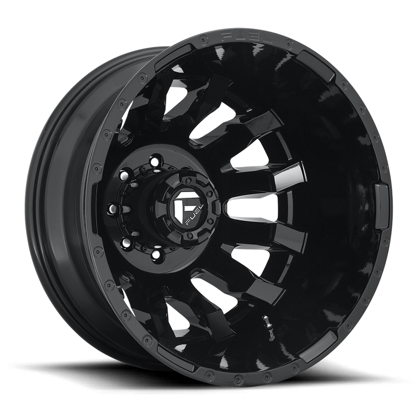 Fuel Offroad Blitz Dually 20x8.25 Wheels & Nitto Tires Trail Grappler M/T 37x11.50R20 Tires - 20" Dually Package