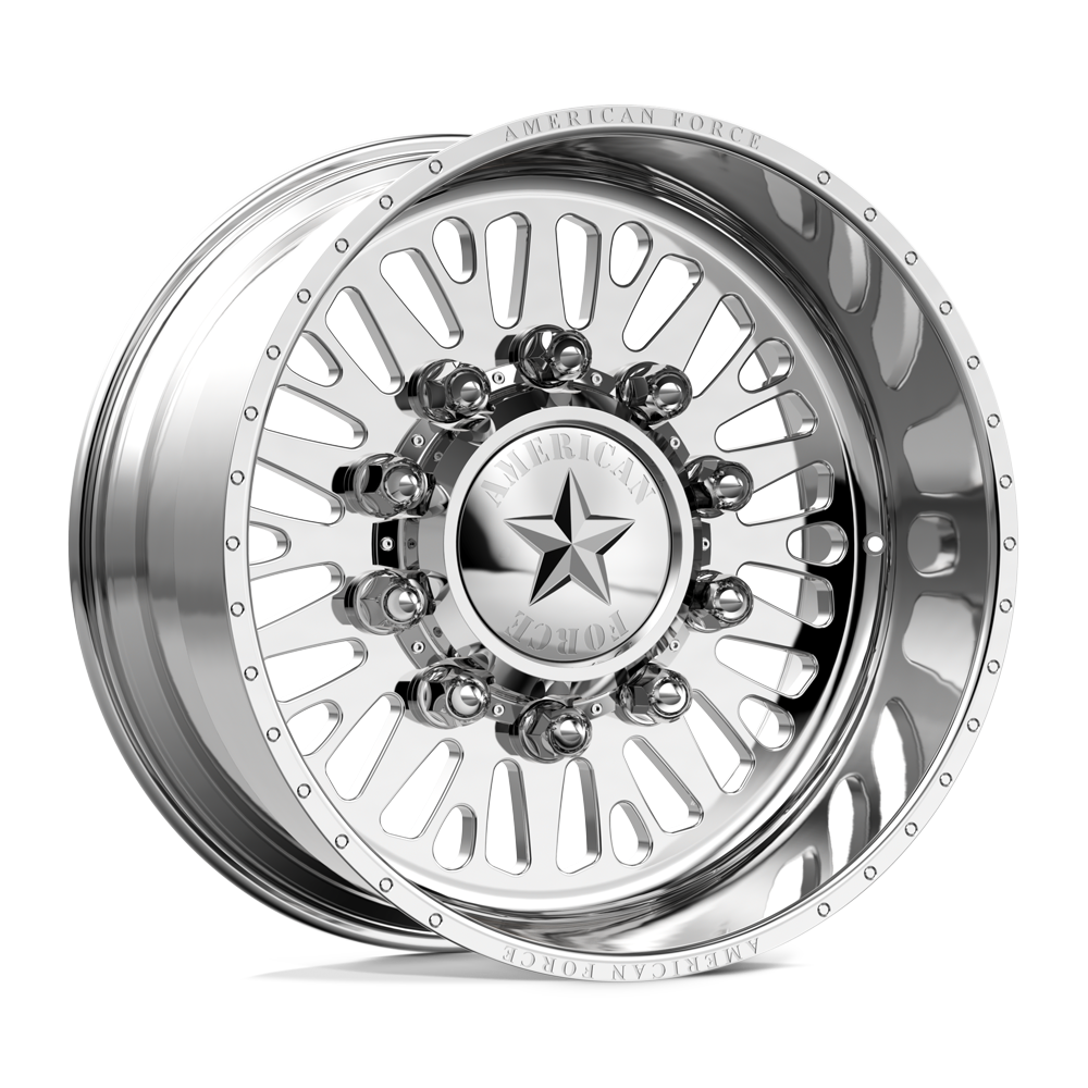 American Force 6N12 Brawn SD Polished 22x11 8x210 Dually Wheels