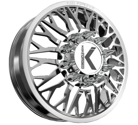 KG1 KD081 Buckler-KD Polished 26x8.25 26" Dually Wheels