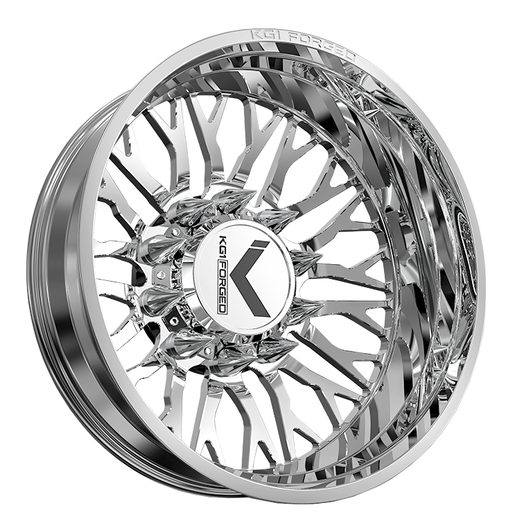 KG1 KD081 Buckler-KD Polished 26x8.25 26" Dually Wheels