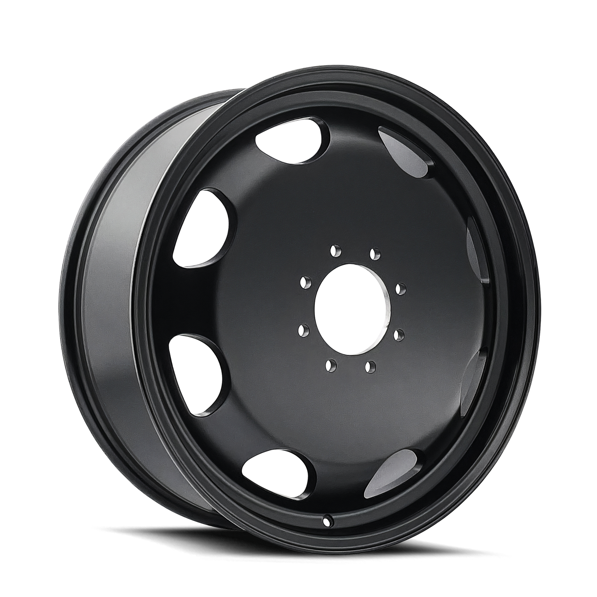 Cali Offroad Summit Gloss Black with Milled Spokes 20x8.25 20" Dually Wheels