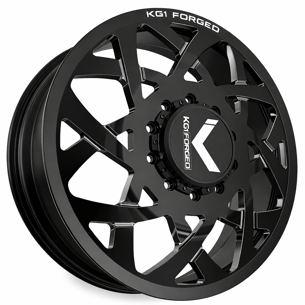 KG1 Orbital-KD 22x8.25 Wheels & Venom Power Tires Trail Hunter R/T 37x12.50R22 Tires - 22" Dually Package