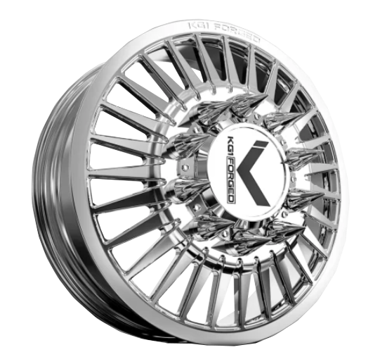 KG1 Czar-KD 24x8.25 Wheels & Kenda Tires Klever R/T 35x12.50R24 Tires - 24" Dually Package