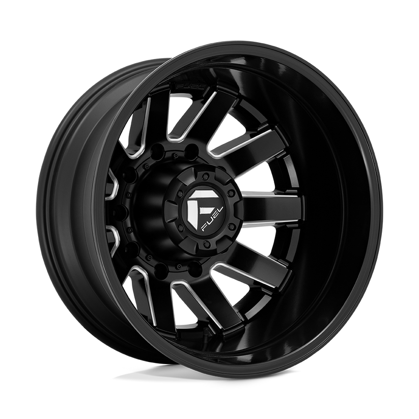 Fuel Offroad Maverick Dually 20x8.25 Wheels & Nitto Tires Ridge Grappler 285/60R20 Tires - 20" Dually Package