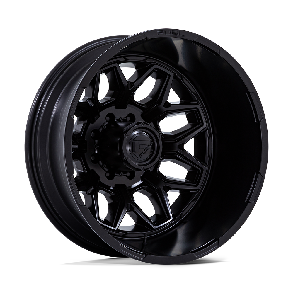 Fuel Offroad Flux Blackout 22x8.25 22" Dually Wheels
