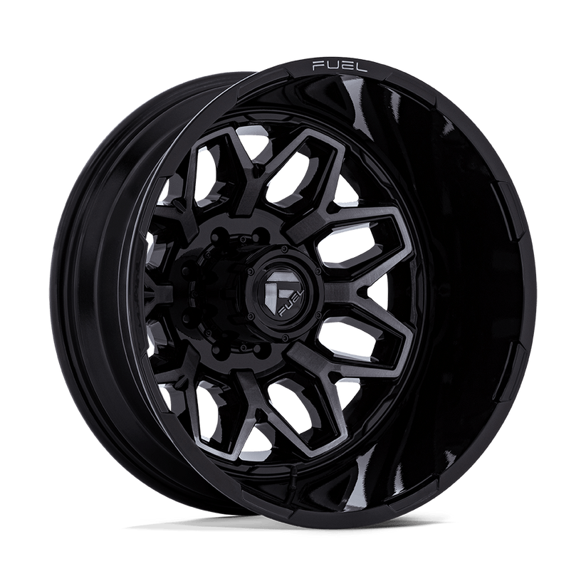 Fuel Offroad Flux 20x8.25 Wheels & Nitto Tires Trail Grappler M/T 37x11.50R20 Tires - 20" Dually Package