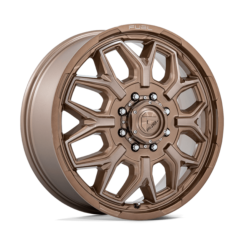 Fuel Offroad Flux 22x8.25 Wheels & Nitto Tires Recon Grappler A/T 35x12.50R22 Tires - 22" Dually Package