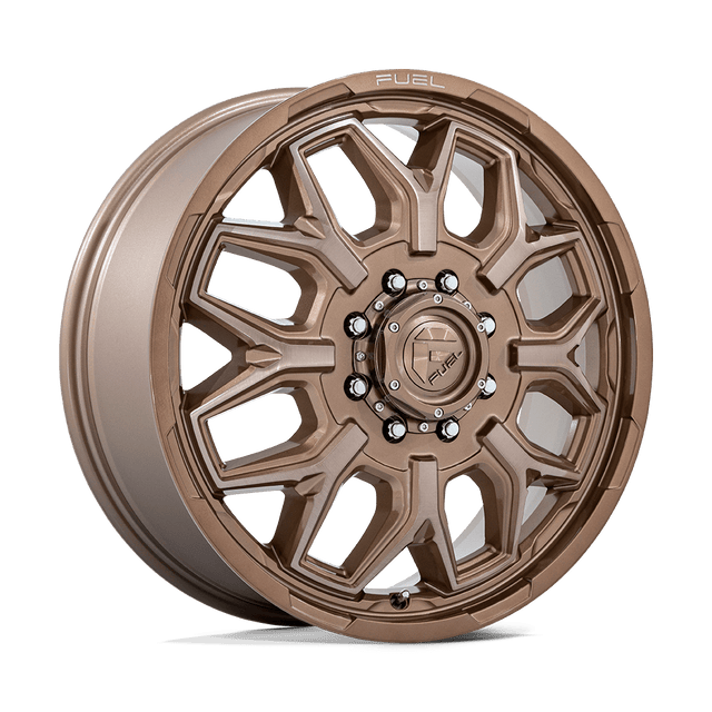 Fuel Offroad Flux Platinum Bronze 20x8.25 20" Dually Wheels