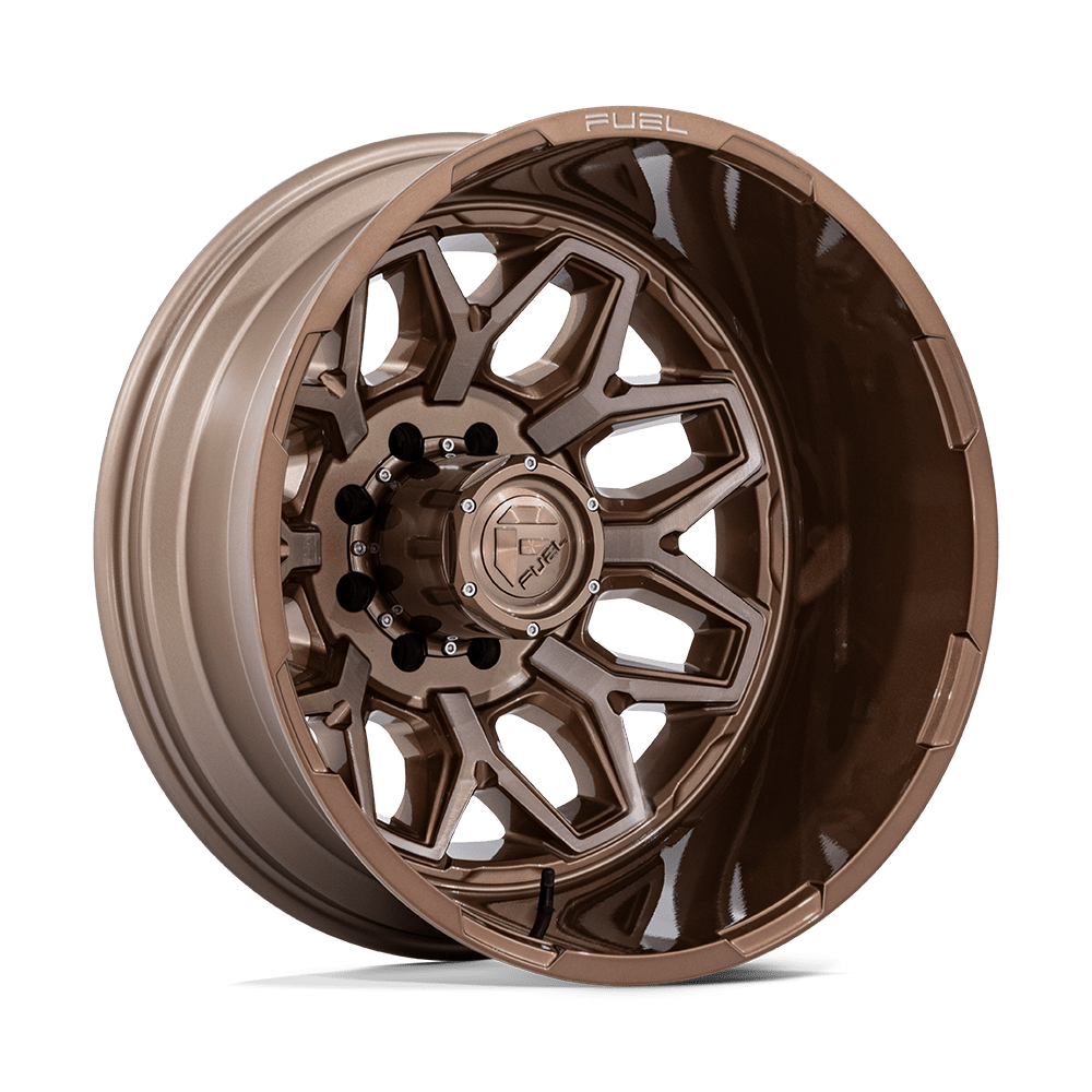 Fuel Offroad Flux Platinum Bronze 20x8.25 20" Dually Wheels