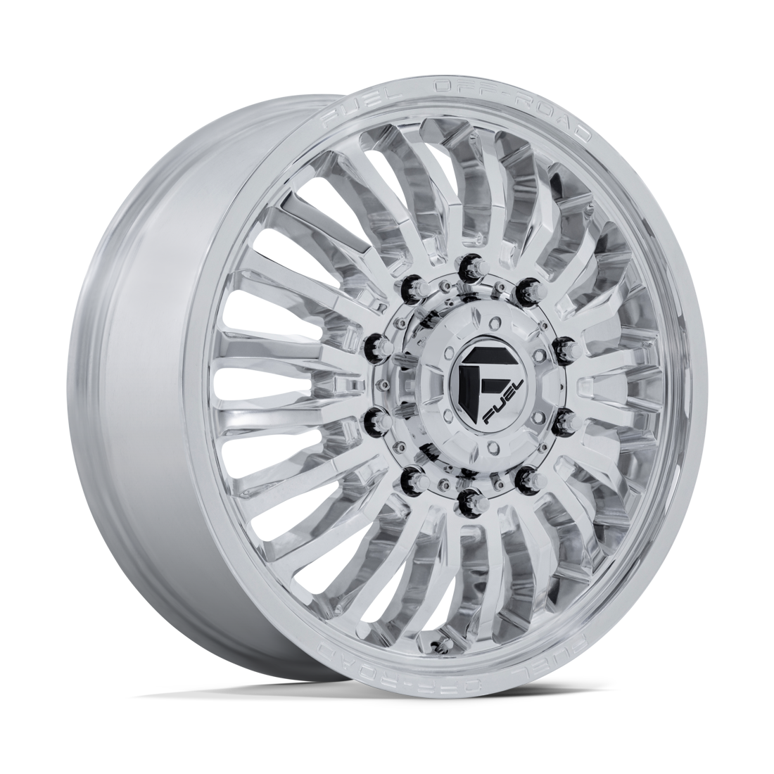 Fuel Offroad D891 Arc Polished 20x8.25 8x165.1 (8x6.5) Dually Wheels