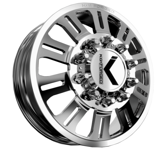 KG1 Duel-KD 22x8.25 Wheels & Toyo Tires Open Country RT Pro 37x13.50R22 Tires - 22" Dually Package