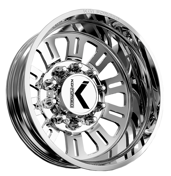 KG1 KD004 Duel-KD Polished 22x8.25 22" Dually Wheels
