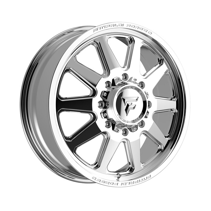 Fittipaldi Forged FDF603P Polished 24x8.25 24" Dually Wheels