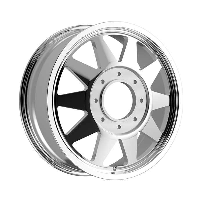 Fittipaldi Forged FDF603P Polished 24x8.25 24" Dually Wheels