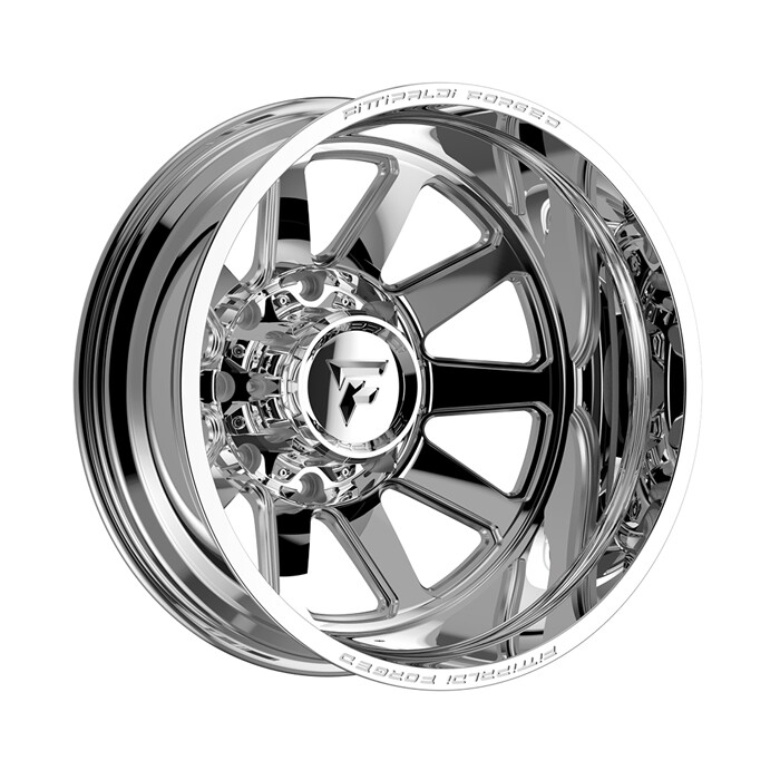 Fittipaldi Forged FDF603P Polished 22x8.25 22" Dually Wheels